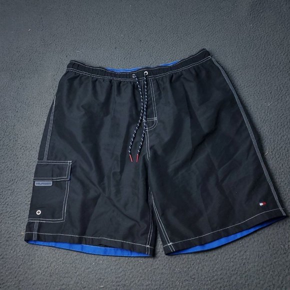 Tommy Hilfiger Other - Tommy Hilfiger Swim Board Shorts Mens XL 34x9 Trunks Black